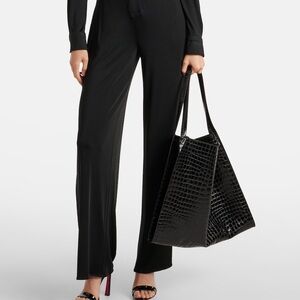 CHRISTIAN LOUBOUTIN Le 54 croc-effect leather shoulder bag